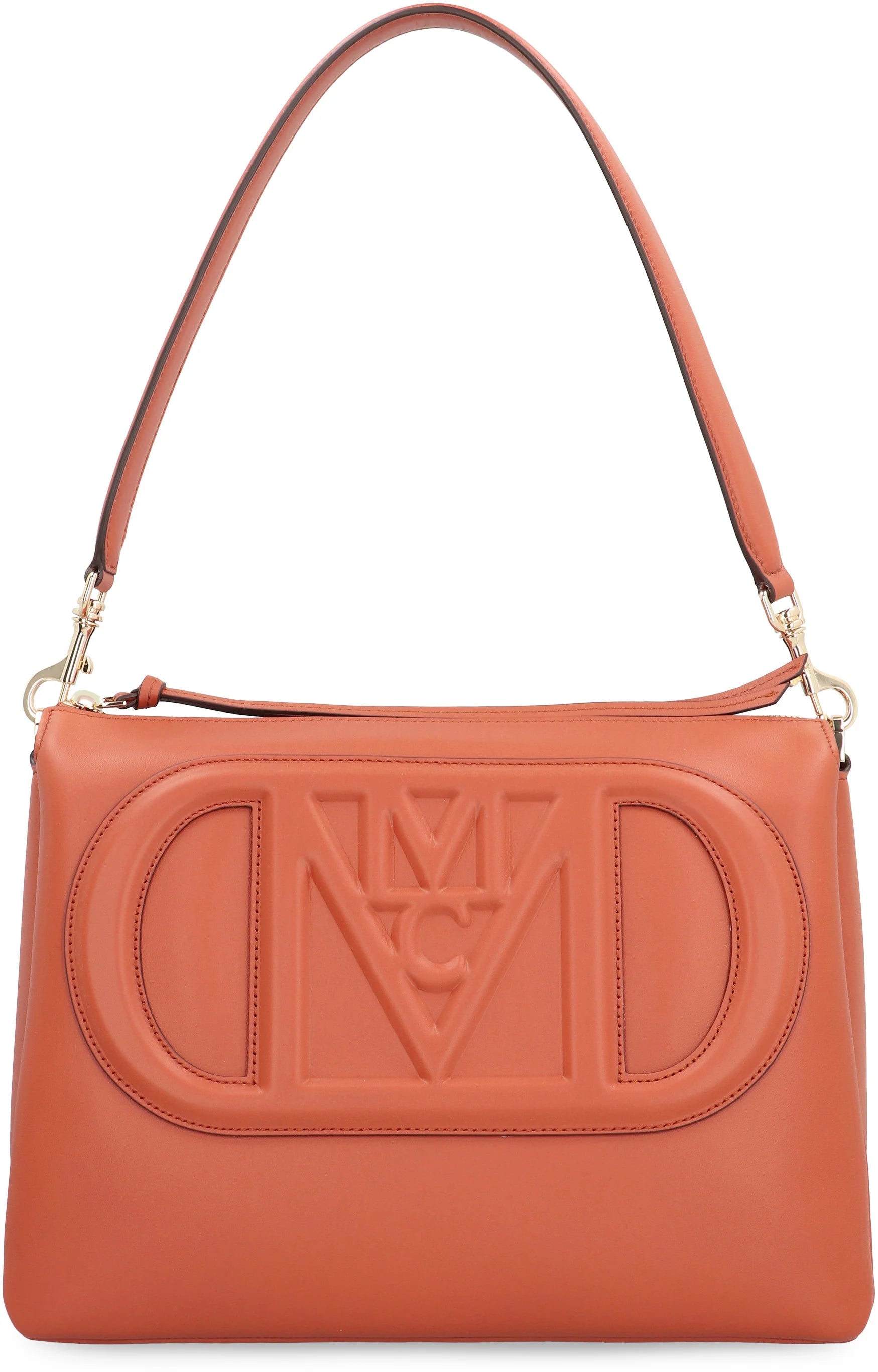 MCM Travia Crossbody Saddle Braun