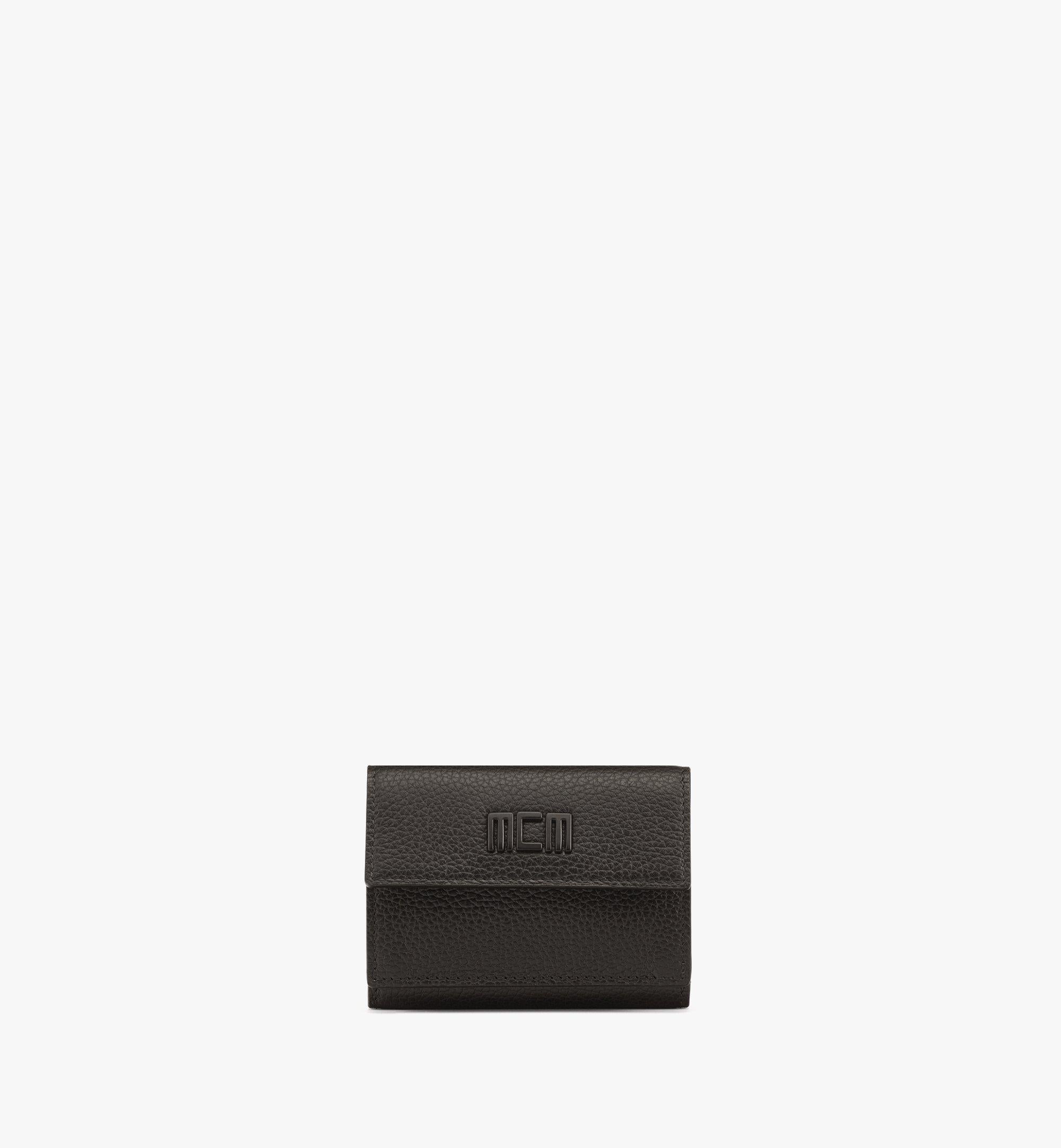 MCM Tech Small Wallet Black