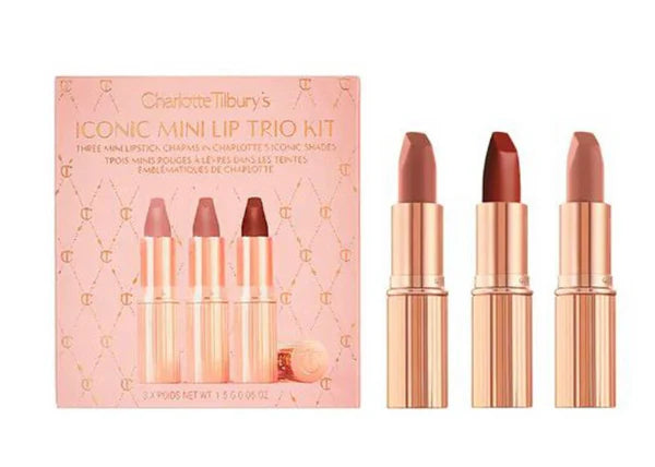 Charlotte Tilbury Iconic Mini Lip Trio Kit Lippenstift 3x 1.5g