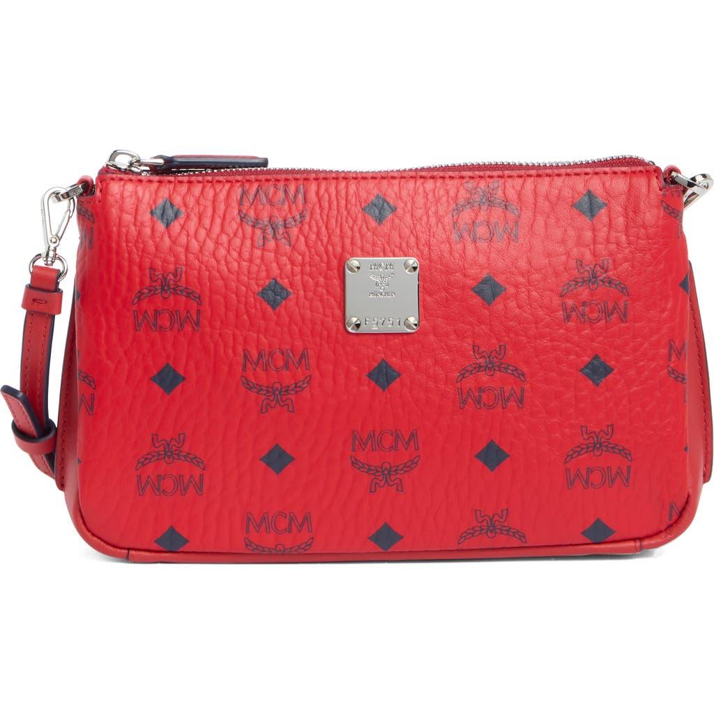 MCM Sholuder Mini Bag Candy Red