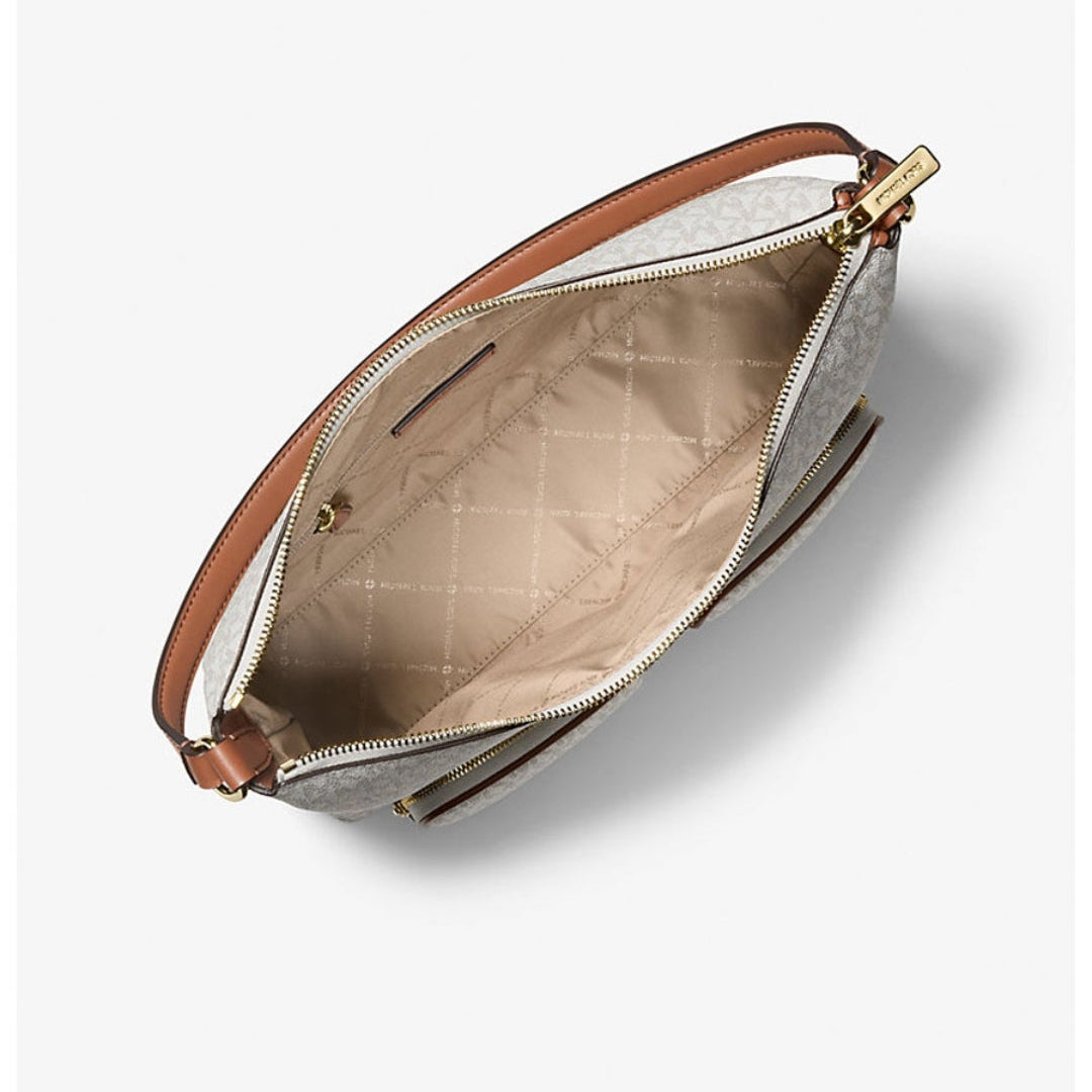 Michael Kors Merritt Vanilla Large LG Shoulder Bag