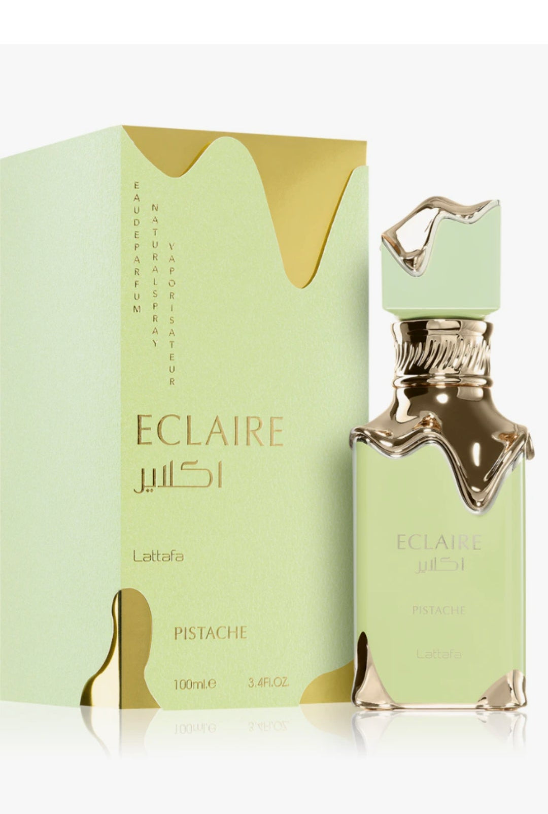 Lattafa
Eclaire Pistache
Eau de Parfum Unisex 100 ml