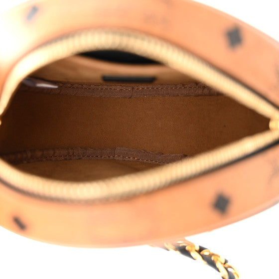 MCM Umhängetaschen Damen Leder Braun/Schwarz