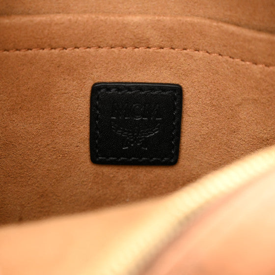MCM Umhängetaschen Damen Leder Braun/Schwarz