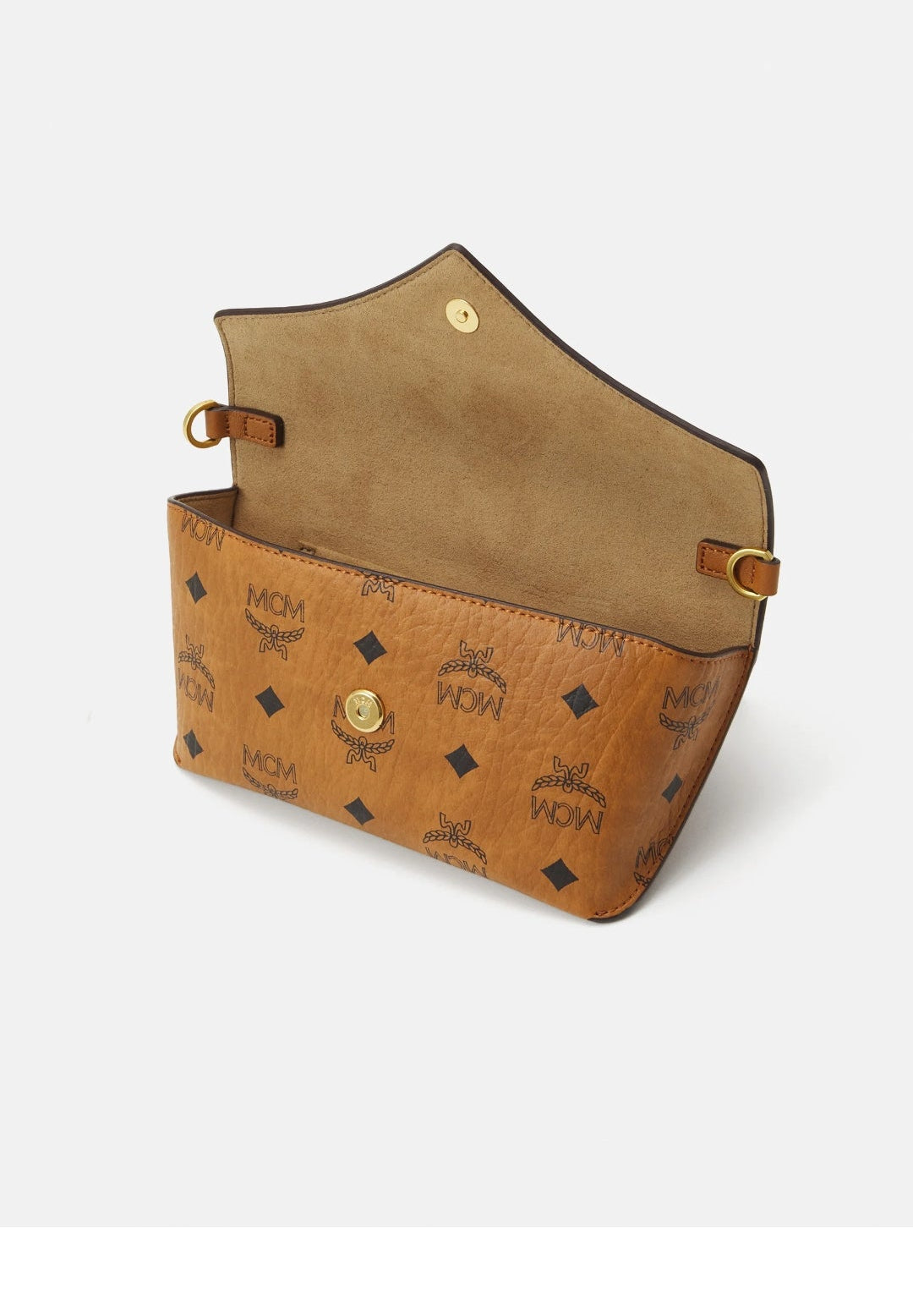 Mcm Diamond Mix Flat Pouch Set