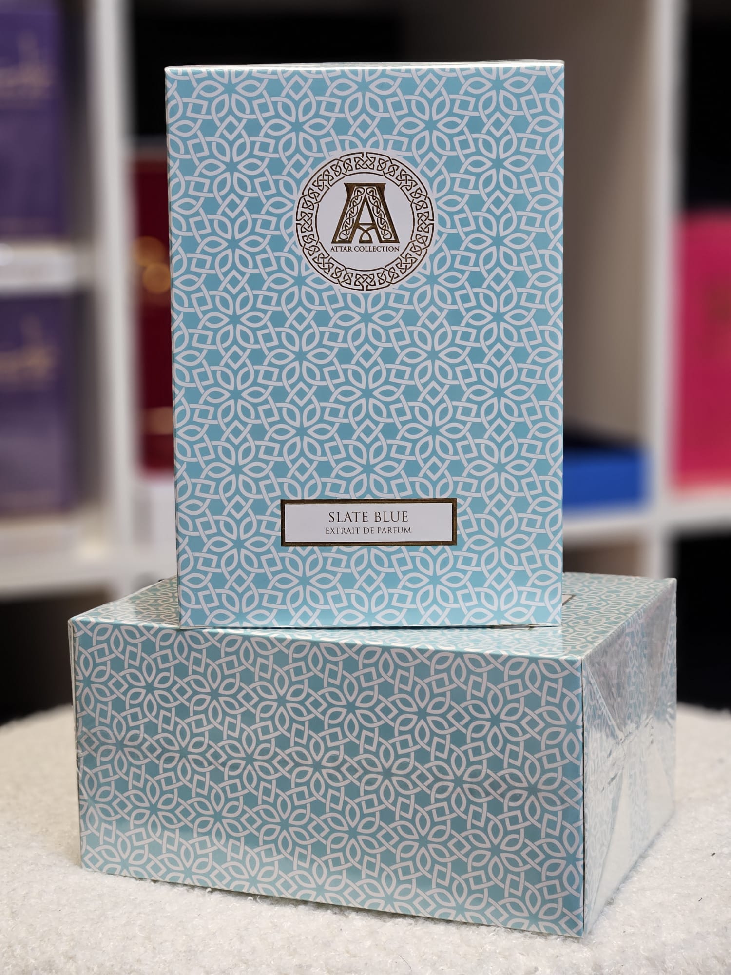 Slate Blue Attar Collection