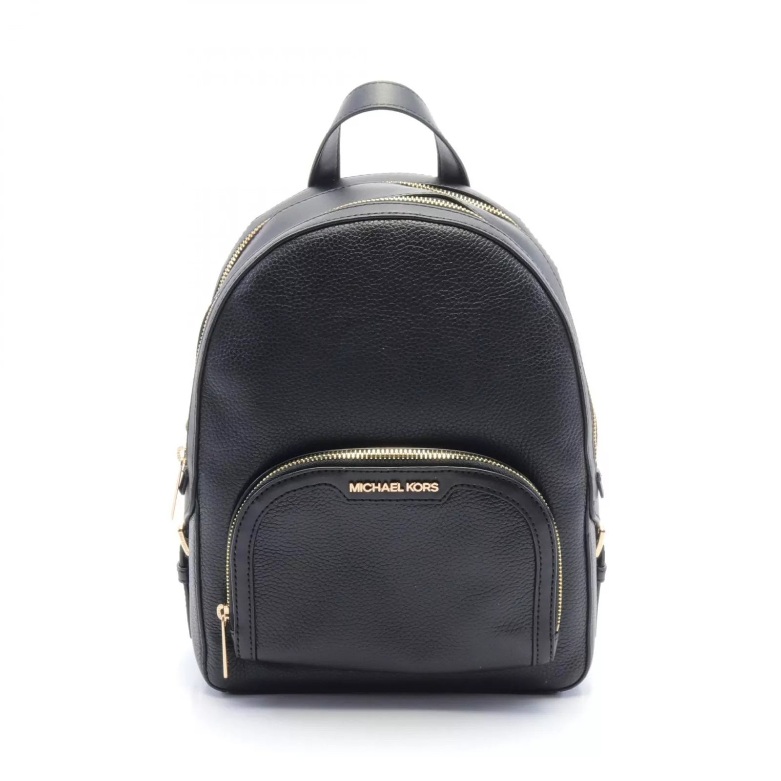 Michael Kors JAYCEE Daybag Zipper Rucksack 35S2G8TB2L Leder Schwarz