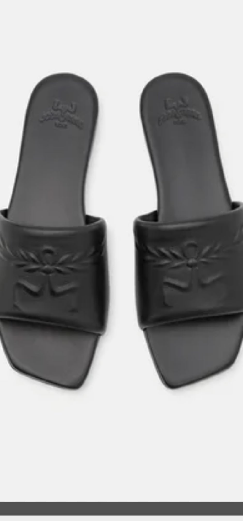 Mcm Flat Leder Black