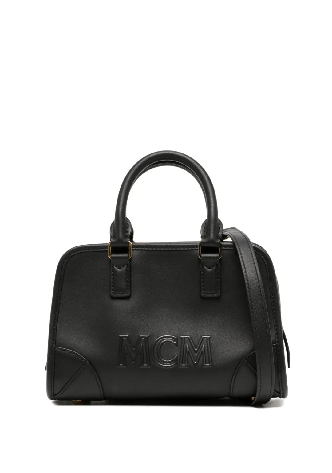 MCM
Mini-Tasche mit Logo-Prägung