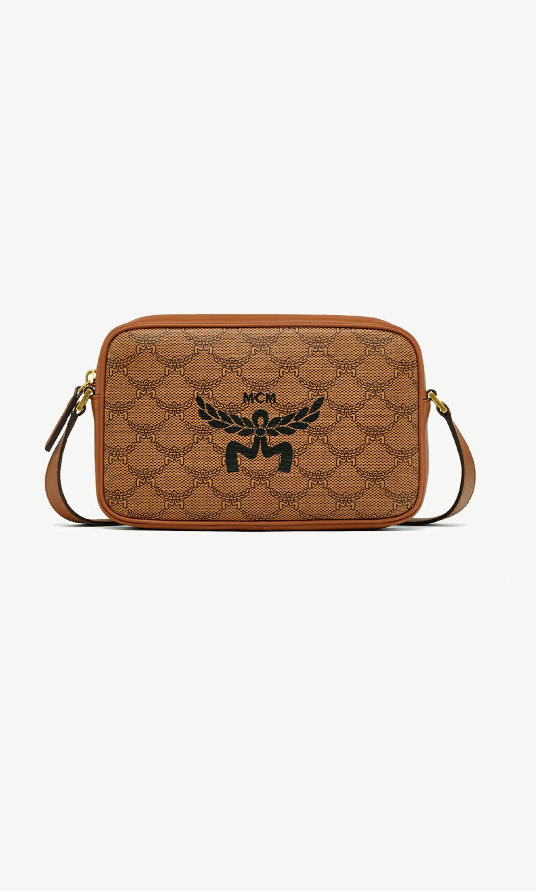Mcm Crossbody Lauretos Coated canvas Umhängetasche